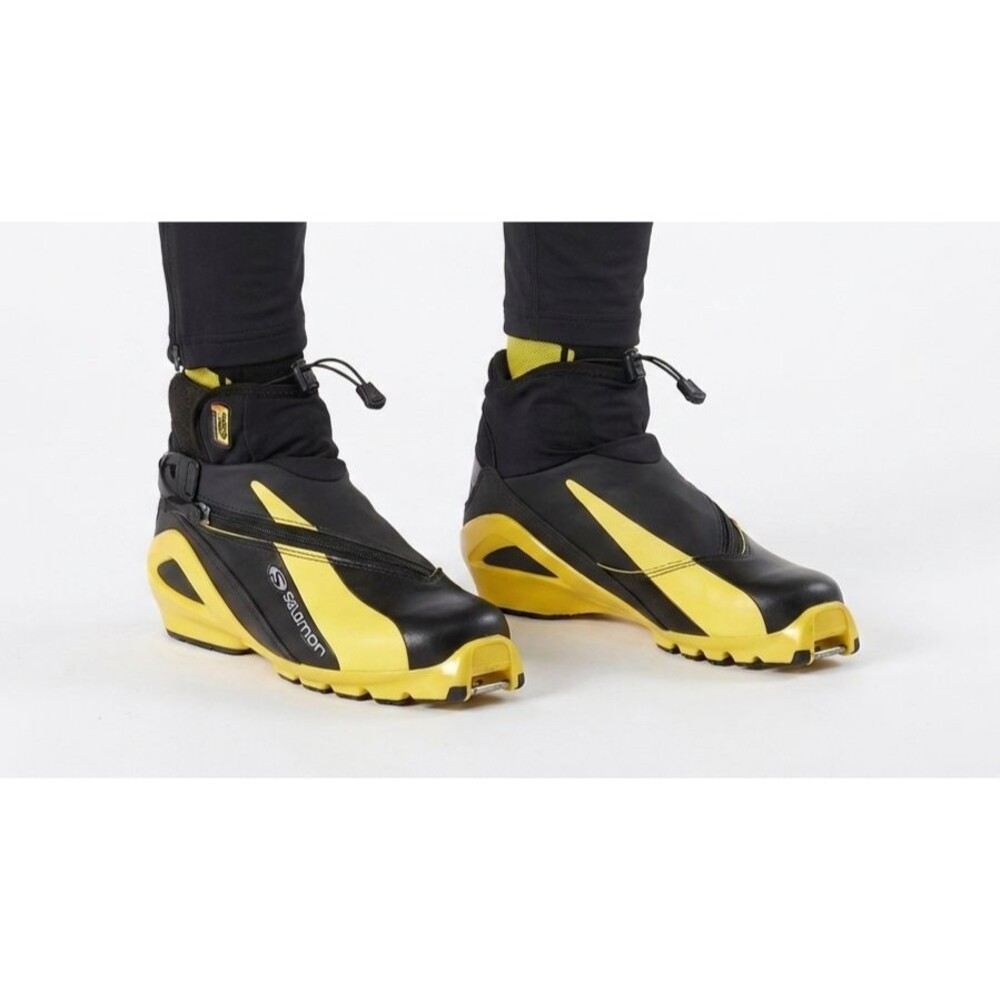 Vintage Salomon Race Classic SNS Nordic Cross-Country Ski Boots - Men's 10-10.5